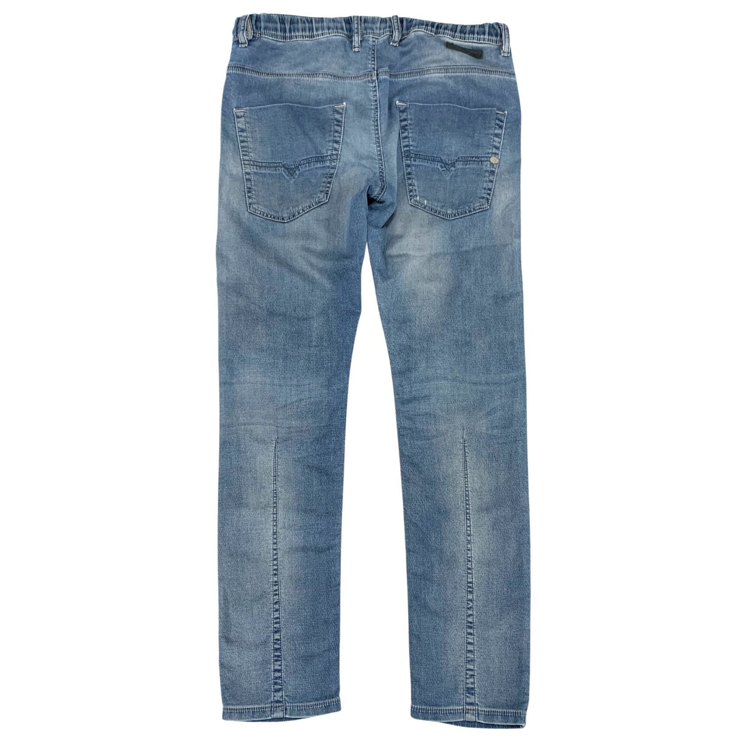 ディーゼル ストレッチデニム KROOLEY NE ダメージ ウエストゴム レディース インディゴ 30サイズ DIESEL 【AFB2】