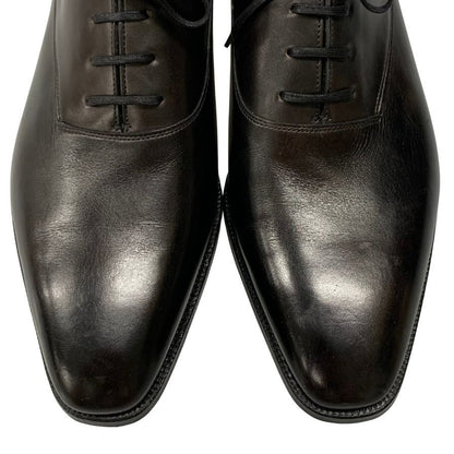 ジョンロブ レザーシューズ ベケッツ ストレートチップ カーフ ブラック UK11E メンズ 革靴 JOHN LOBB BECKETTS CALF ビジネスシューズ 約29.5cm【LA】【中古】