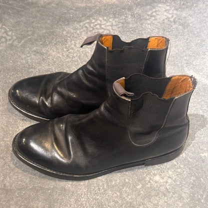 パラブーツ サイドゴアブーツ カーフ ブラック サイズ44 PARABOOT ブーツ 約28.5cm【LA】【中古】
