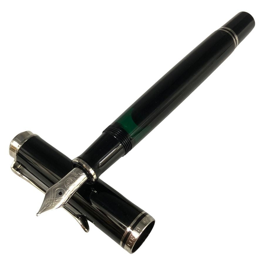 ペリカン 万年筆 スーベレーン M400 ペン先14C-585 ブラック 黒 PELIKAN【AFI18】