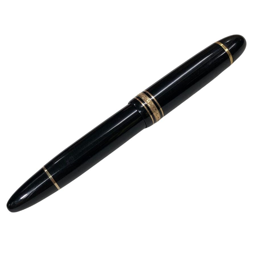 モンブラン 万年筆 マイスターシュテュック No.149 4810 ペン先14C-585 ブラック ゴールド MONTBLANC【AFI11】