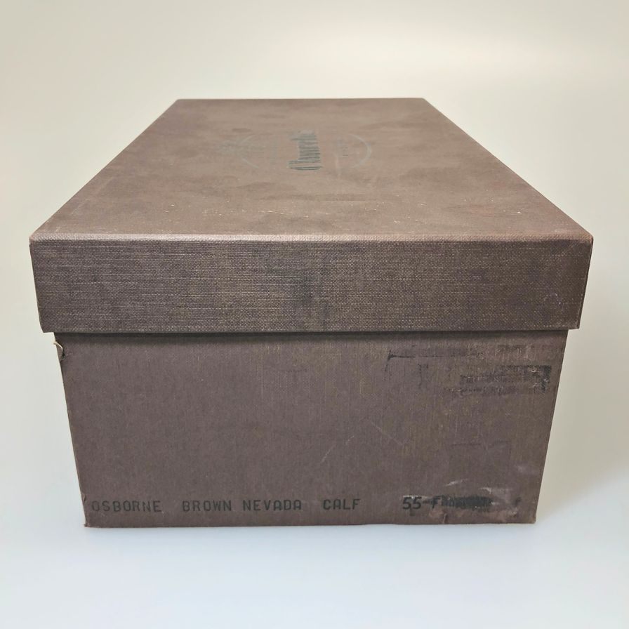 チャーチ  レザーシューズ オズボーン ストレートチップ ブラウン サイズUK55F Church's 約24.5cm【AFD2】