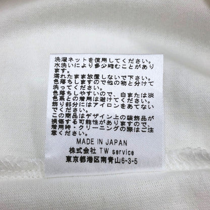 新品同様◆シーディーエル Tシャツ ワンポイントロゴ ポップアップストア限定 ホワイト ユニセックス サイズL CDL TOKYO 【AFB45】