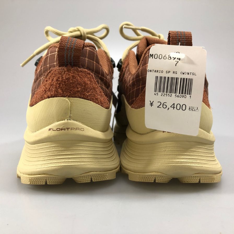 メレル トレッキングシューズ ビブラムソール オンタリオ スポーツ ブラウン系 サイズ24cm MERRELL 約24.0cm【AFD9-2】