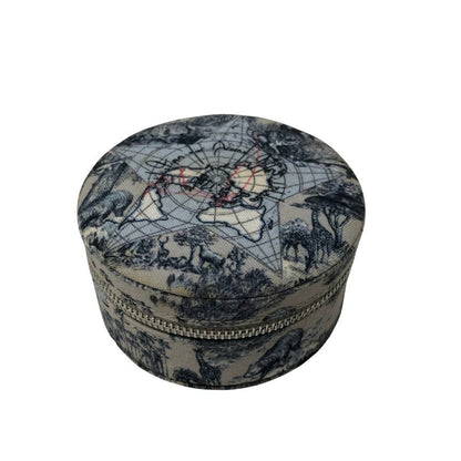 ディオール   ジュエリー ポーチ 地図柄 DIOR【AFI8】【中古】