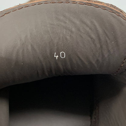 ロイドフットウェア レザーシューズ チャッカブーツ スエード クレープソール メンズ サイズ40 ブラック系 Lloyd Footwear 約25.0cm【AFD1】