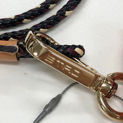 エトロ エアポッズケース カンフーパンダ AirPodsケース レッド系 レザー ETRO【AFI9】【中古】