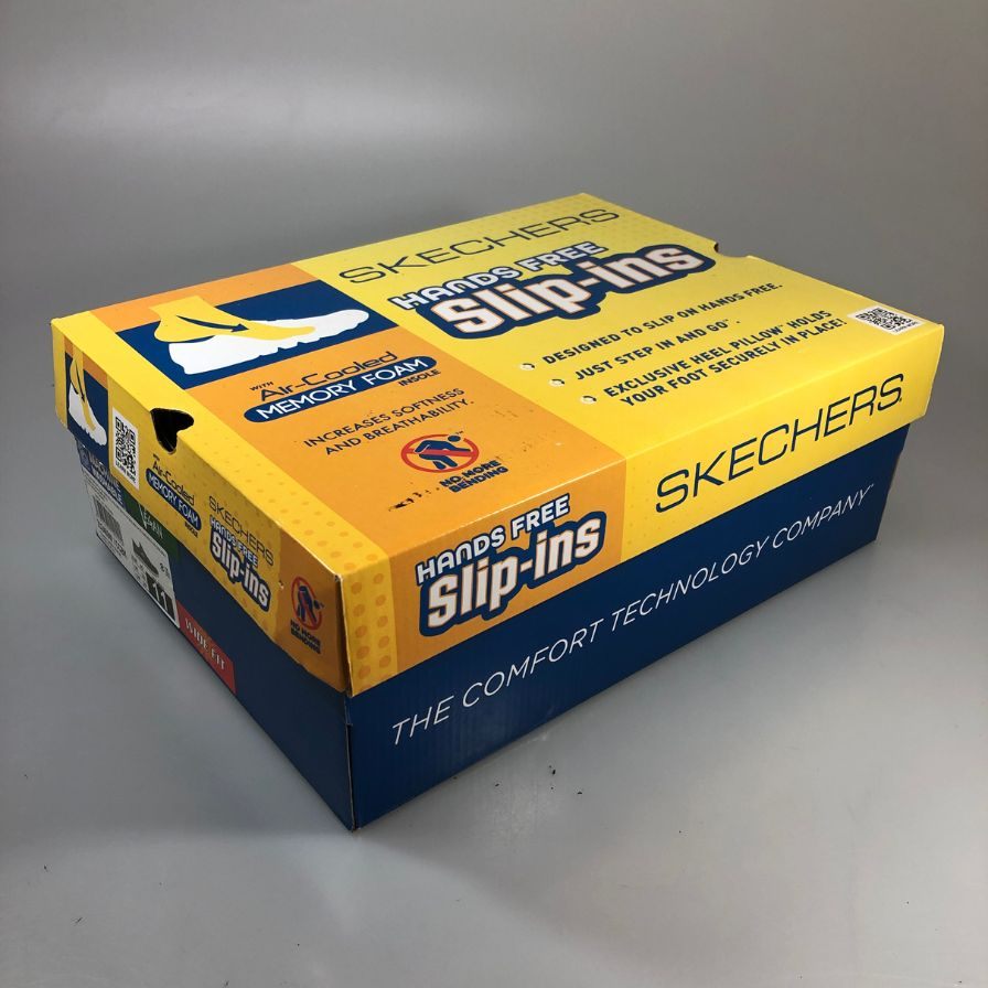 スケッチャーズ ハンズフリー スリップイン  ブラウン メンズ サイズ29 SKECHERS 約29.0cm【AFD12】