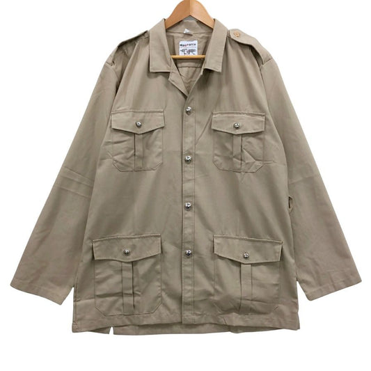 中古◆マグフォース ミリタリーコート A23441 ポリエステル メンズ ベージュ サイズ112 MAGFORCE 【AFB5】