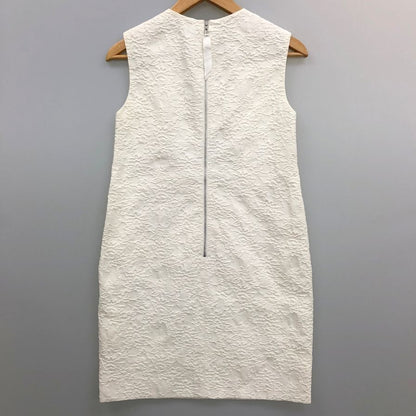 美品◆フォクシー ノースリーブワンピース 33069 レディース サイズ38 ホワイト系 FOXEY 【AFB23】