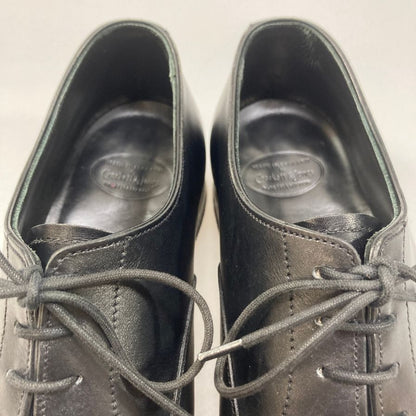 クロケット&ジョーンズ レザーシューズ ストレートチップ オードリー 377ラスト メンズ 6.5E ブラック系 29447 CROCKETT&JONES AUDLEY ビジネスシューズ 約25.5cm【LA】【中古】