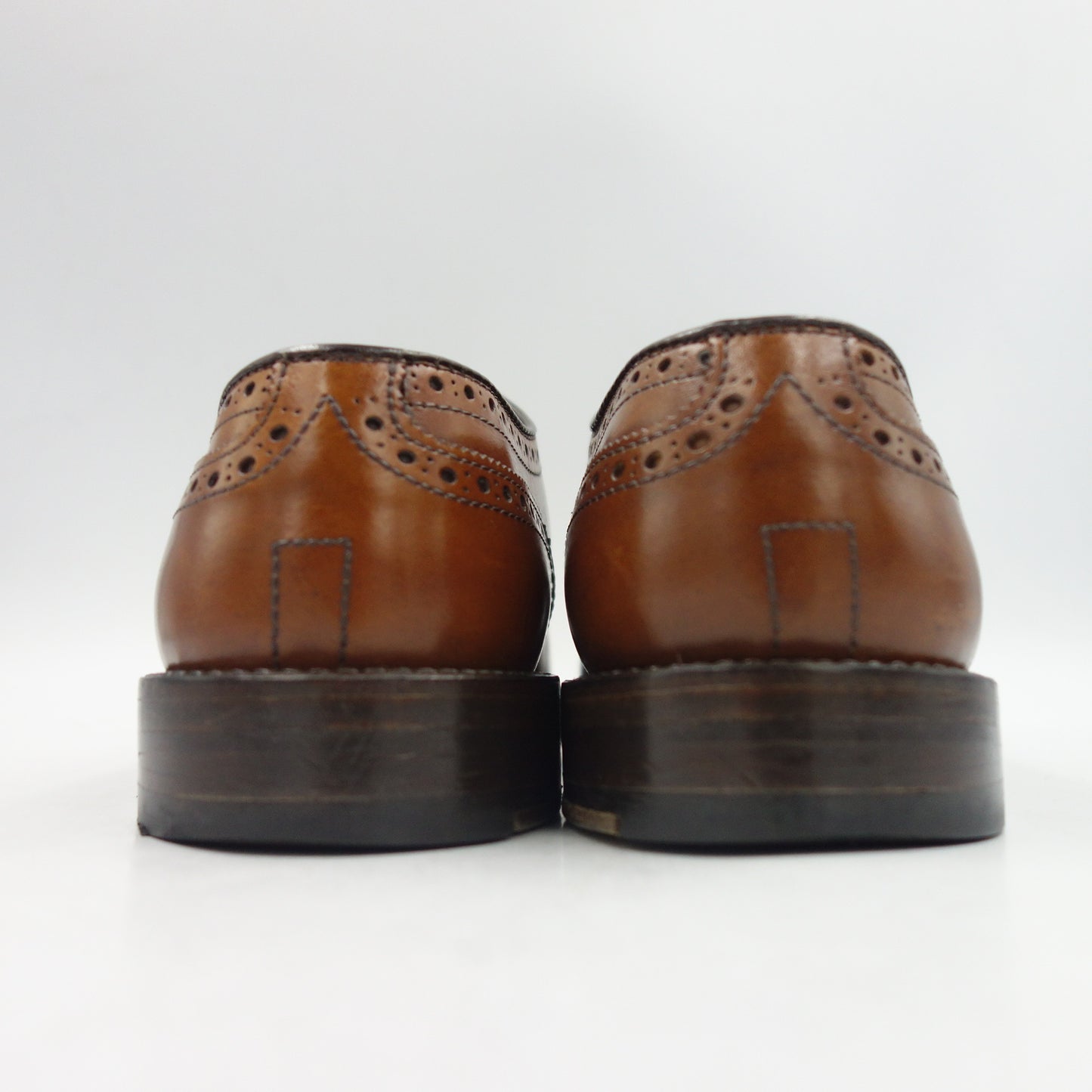 Good condition ◆ Alden leather shoes wing tip 966 calf Aberdeen last brown US7D ALDEN [LA] 