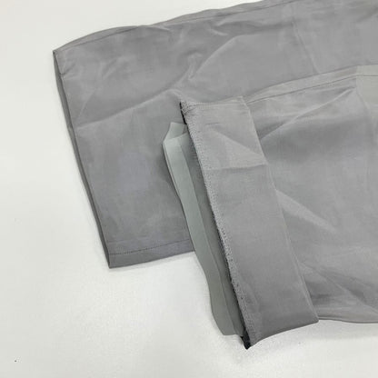 ジョルジオアルマーニ パンツ サイドジップ グレー レディース  サイズ38 GIORGIO ARMANI 【AFB35】