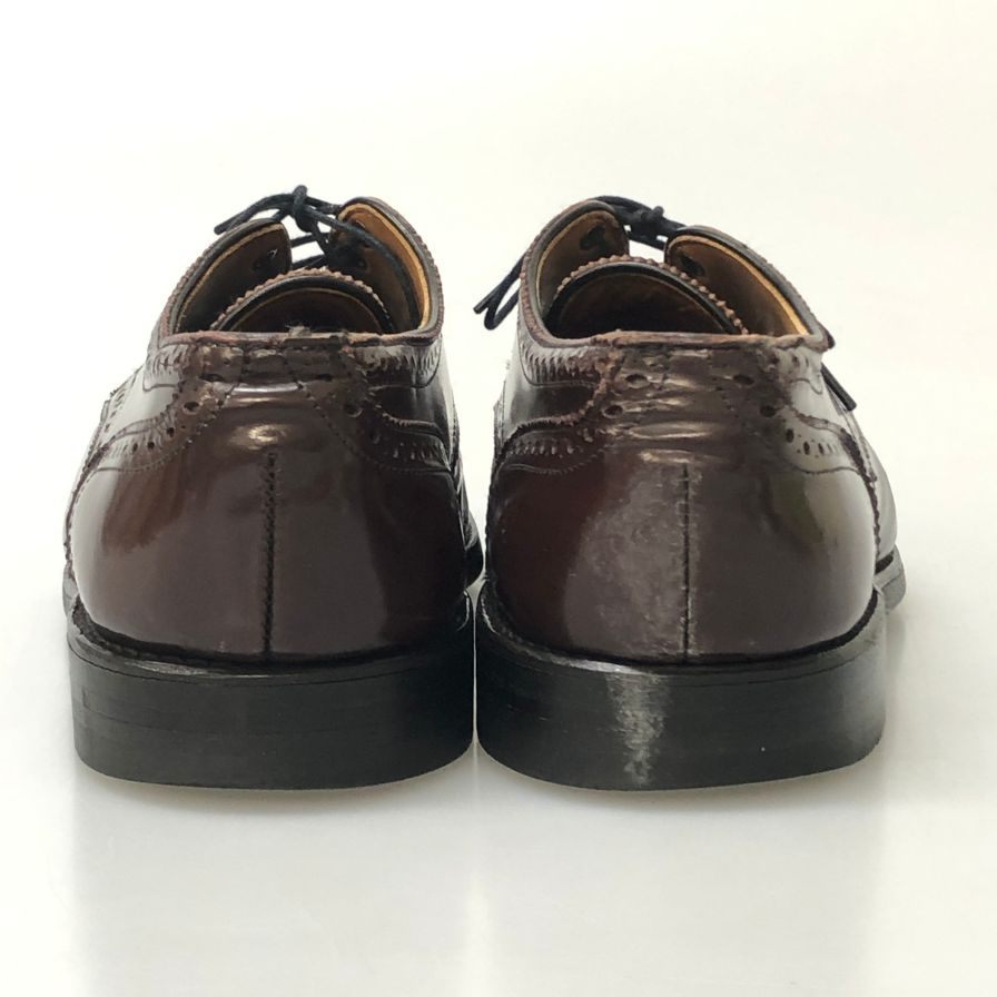 アレンエドモンズ セミブローグ 09087 カーフ ブラウン サイズUS6EEE メンズ Allen Edmonds 約24.0cm【AFC51】