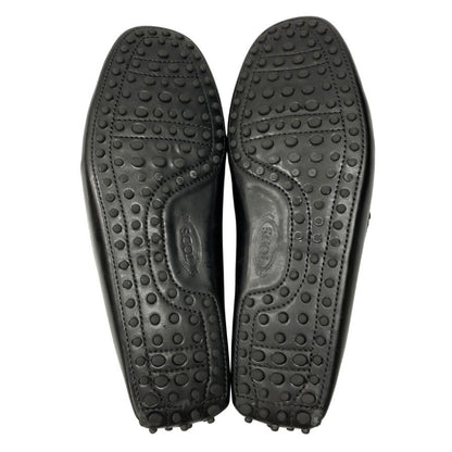 トッズ ローファー トライビングシューズ パテントレザー ブラウン メンズ サイズ7 TOD’S 約25.5cm【AFC44】