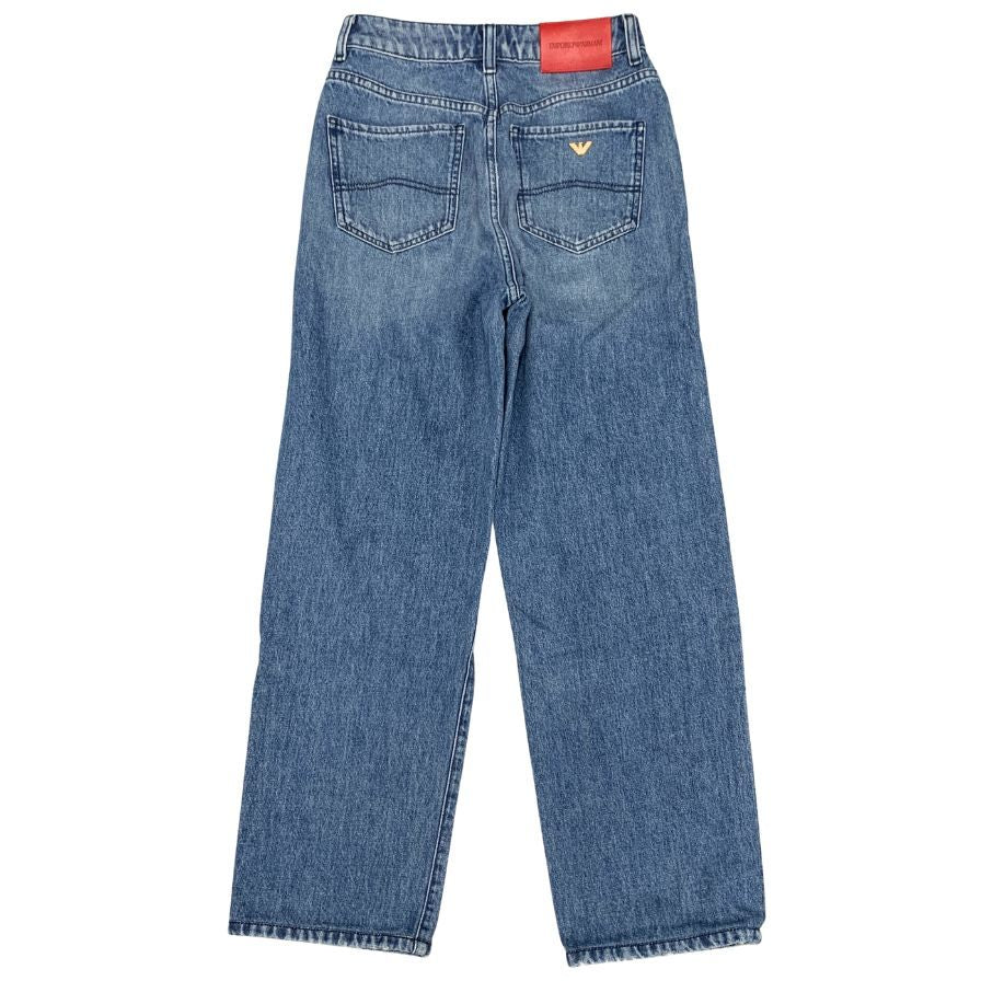 エンポリオアルマーニ ストレートデニム レディース サイズ24 EMPORIO ARMANI 【AFB41】