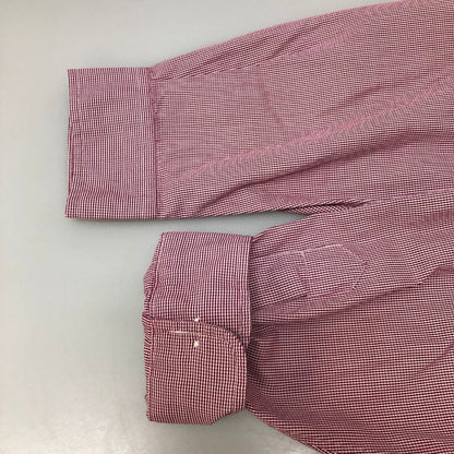 美品◆ラルフローレン ボタンダウンシャツ 90S オールド BLAKE チェック ピンク系 メンズ サイズXXL Ralph Lauren 【AFB40】