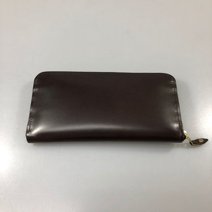 グレンロイヤル 長財布 ラウンドジップ ブライドルレザー ダークブラウン GLENROYAL【AFI1】