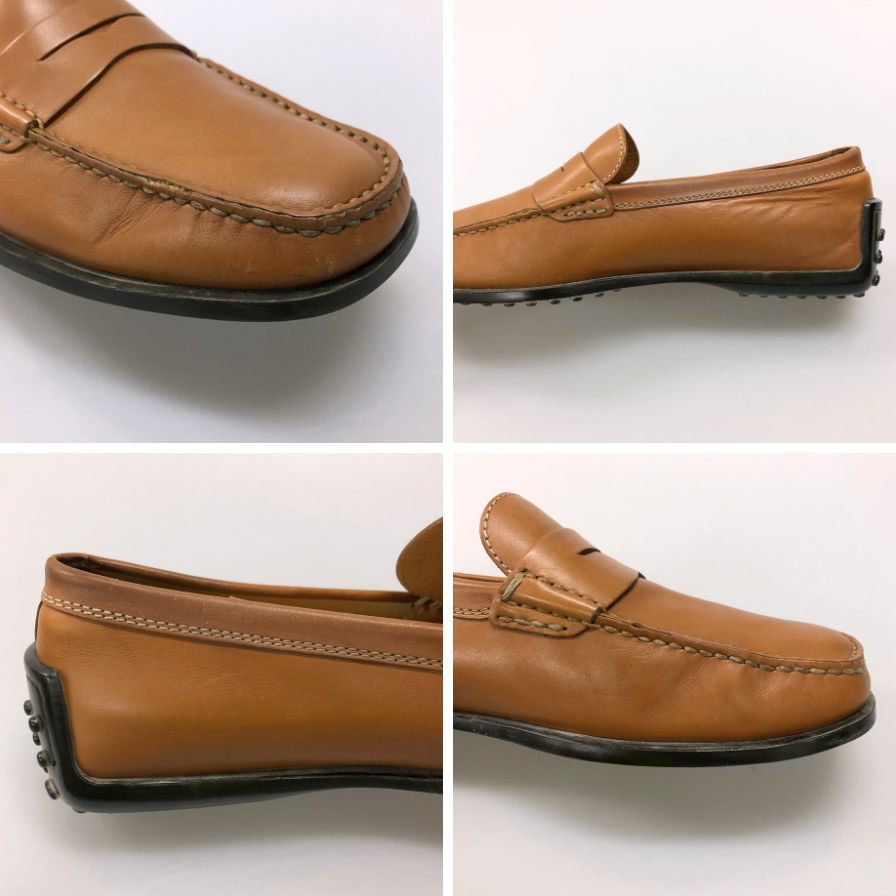 トッズ ローファー ドライビング カーフ ブラウン サイズ6 TODS