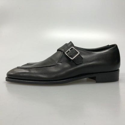 ガジアーノ＆ガーリング レザーシューズ サヴィル ストラップ Uチップ サイズUK8E ブラック GAZIANO&GIRLING ビジネスシューズ 約26.5cm【LA】【中古】