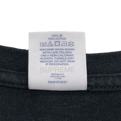 中古◆シュプリーム Tシャツ 22SS ハンドスタイル USA製 コットン メンズ サイズXL ブラック Supreme 【AFB39】