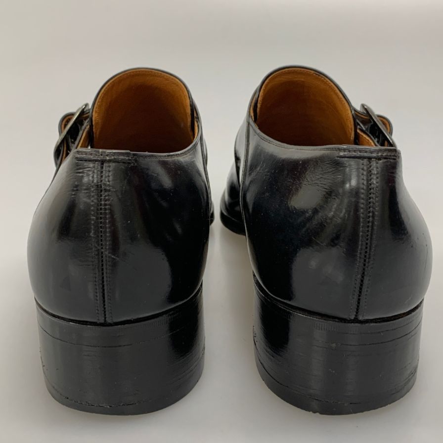 チャーチ レザーシューズ ウェストバリー シングルモンク ストラップ メンズ サイズ8 ブラック CHURCH'S Westbury 約27.0cm【AFC42】