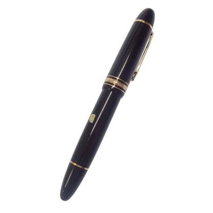 美品◆モンブラン マイスターシュテュック 万年筆 4810 ペン先18K 750 黒×ゴールド MONTBLANC【AFI5】