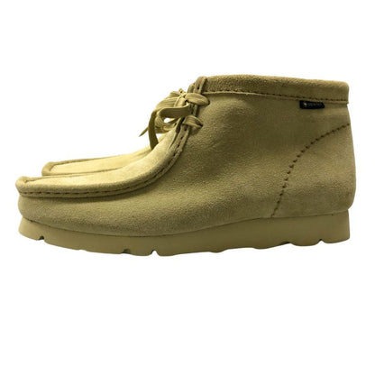 クラークス レザーシューズ ビームス別注 ワラビー BTBGTX ベージュ メンズ サイズUK7.5 CLARKS 約26.5cm【AFD4】