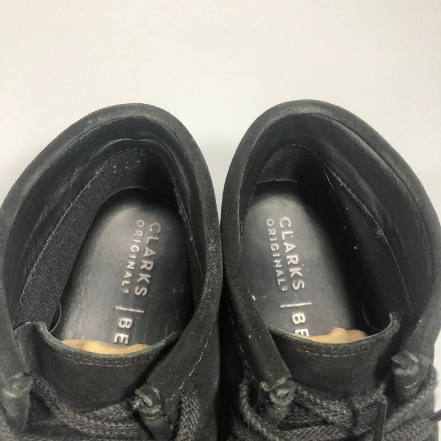 クラークス ワラビー ビームス別注 モカシン ゴアテックス GTX スエード ブラック サイズUK6.5 CLARKS 約25.5cm【AFD14】