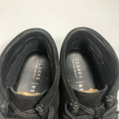 クラークス ワラビー ビームス別注 モカシン ゴアテックス GTX スエード ブラック サイズUK6.5 CLARKS 約25.5cm【AFD14】