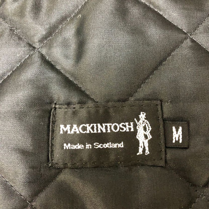 中古◆マッキントッシュ キルティングジャケット スコットランド製 ブラック メンズ サイズM MACKINTOSH 【AFB35】