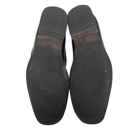 カーシュー タッセルローファー カーフ ブラック サイズ6.5 CAR SHOE 約25.5cm【AFC53】