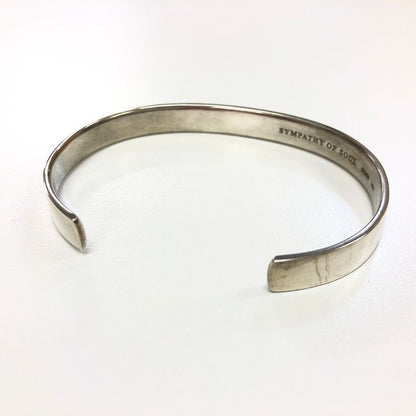 シンパシーオブソウル K18ホースシュー付き平打ちバングル Fサイズ  SYMPATHY OF SOUL【AFI5】