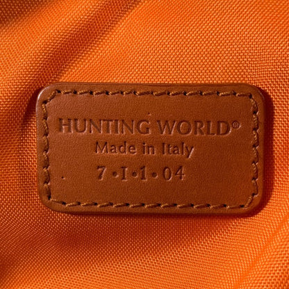 ハンティングワールド ショルダーバッグ ナイロン キャンバス グレー系 HUNTING WORLD【AFE3】