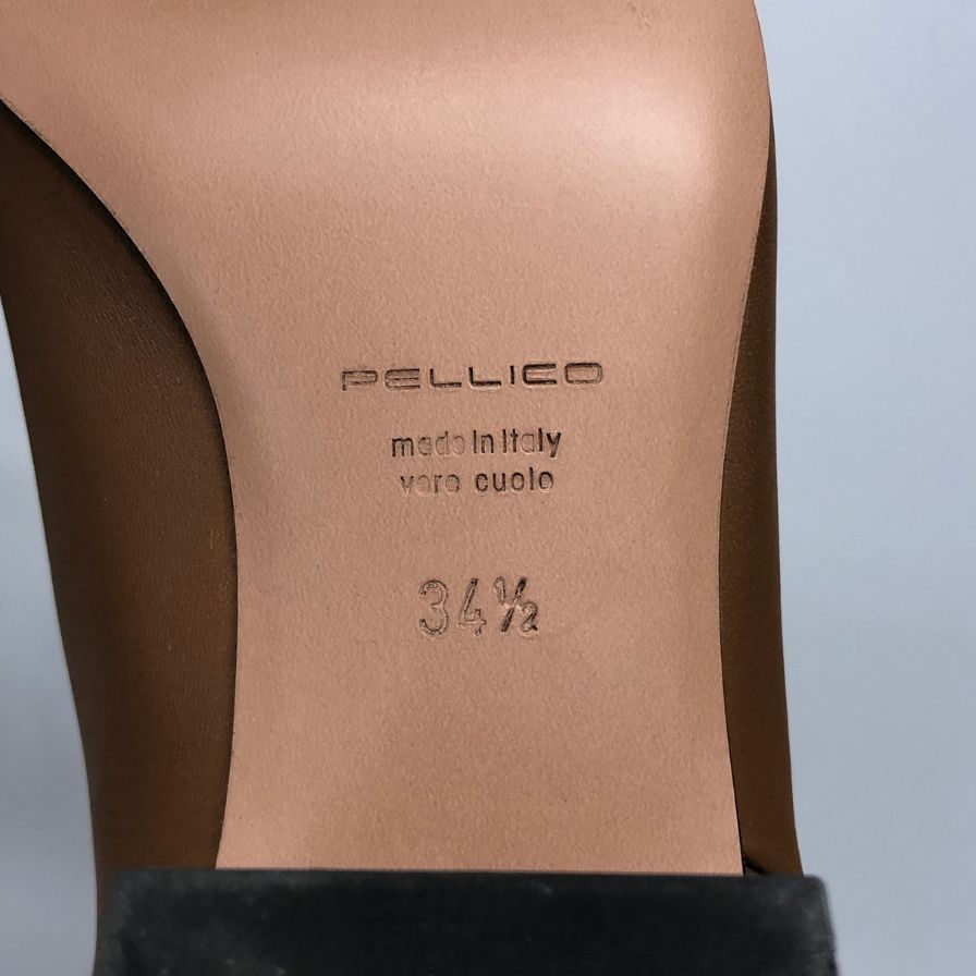 ペリーコ ブーツ ハイヒール APEMA50 レザー サイズ34.5 ブラウン系 レディース PELLICO 約21.0cm【AFD15-2】