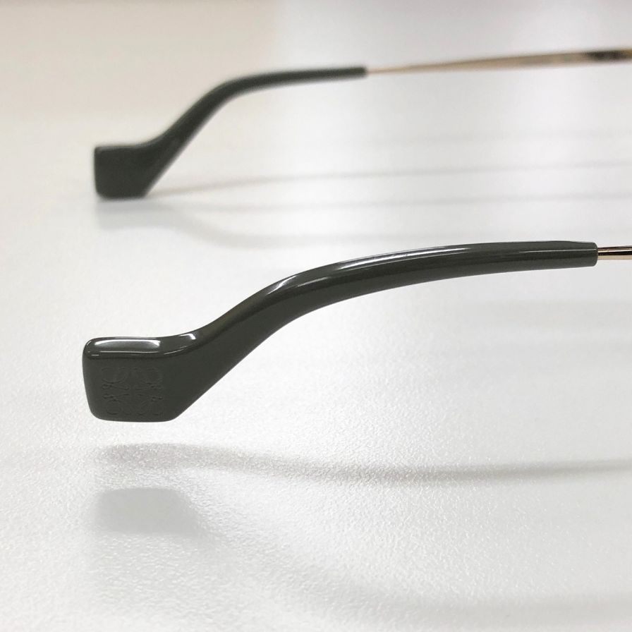 ロエベ ラウンドフレームサングラス LW40058U 28N 49□21 ユニセックス シルバー LOEWE【AFI7】