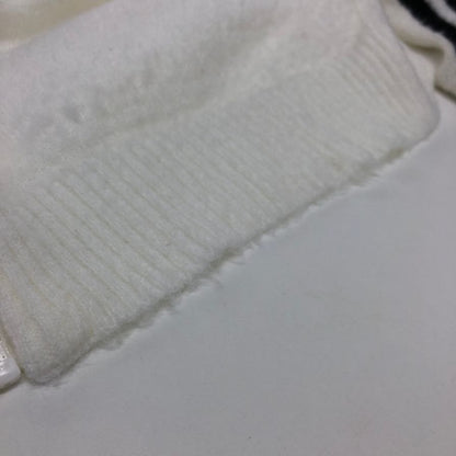 美品◆アディダス ニット トラックジャケット ホワイト メンズ サイズ3XL KD9397 ADIDAS 【AFB14】