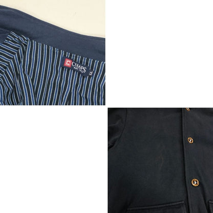 中古◆チャップス ラルフローレン 90S ブルゾン コットン ネイビー メンズ サイズLL CHAPS Ralph Lauren 【AFA16】