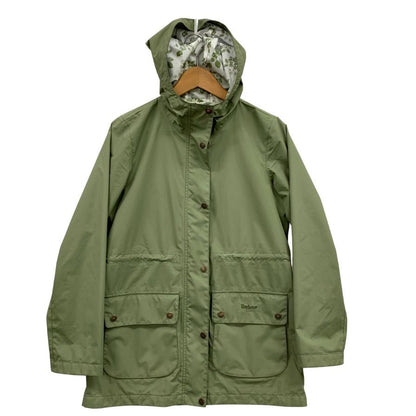 中古◆バブアー ナイロンジャケット レディース スリーワラント スープリームス輸入元 カーキ系 レディース サイズUK10 Barbour 【AFB11】