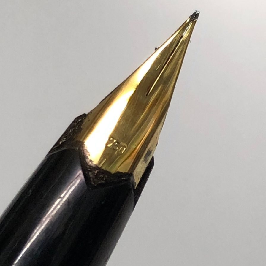 モンブラン 万年筆 121 ペン先750 ブラック MONTBLANC【AFI11】