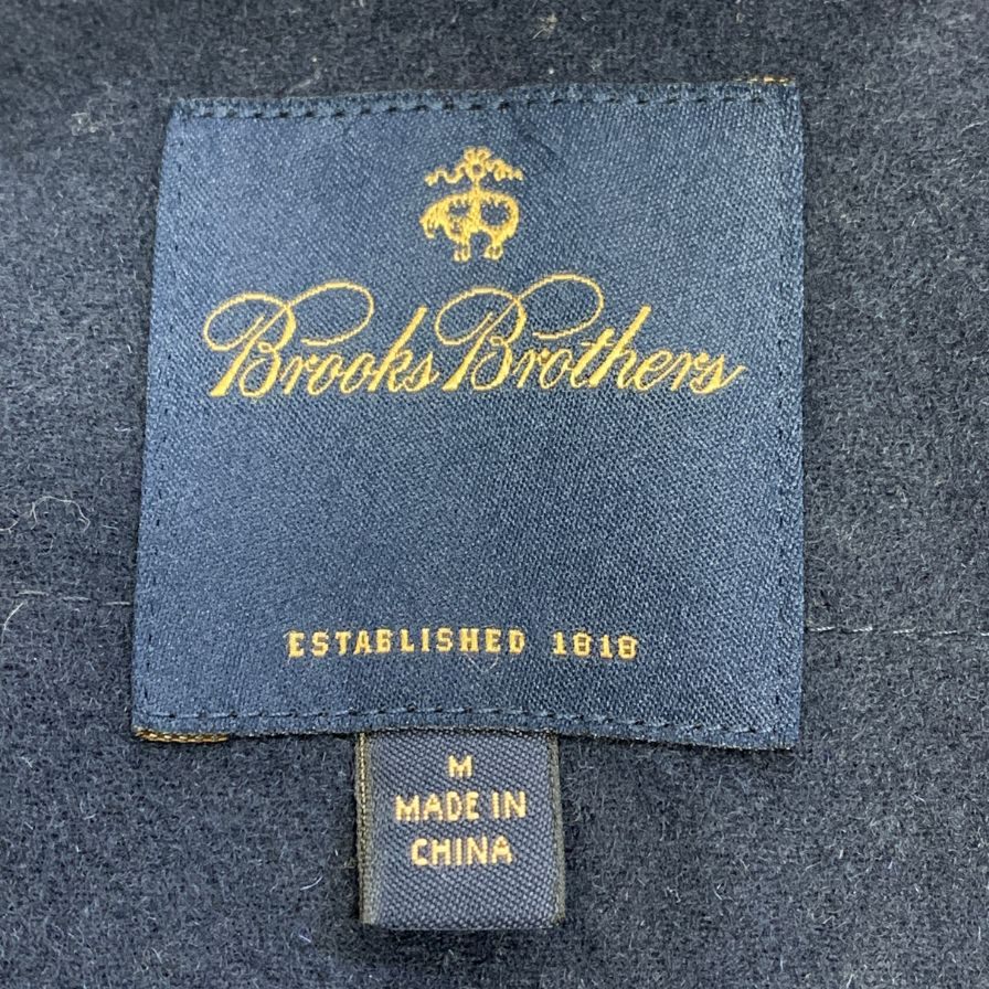 中古◆ブルックスブラザーズ ハーフコート ライナー付き ベージュ メンズ サイズM Brooks Brothers 【AFA9】