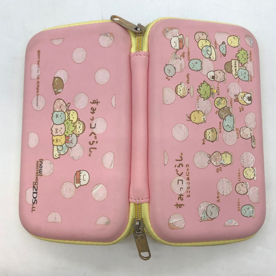 任天堂 New ニンテンドー 2DS LL 本体 ラベンダー ホワイト 通電確認 Nintendo【AFI19】【中古】