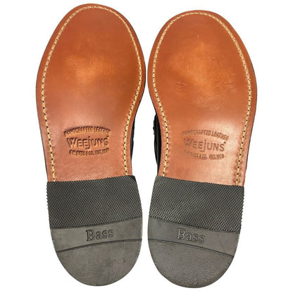 ジーエイチバス レザーシューズ タッセルローファー ブラック メンズ サイズ6 G.H.Bass&Co. ローファー 約24.5cm【LA】【中古】