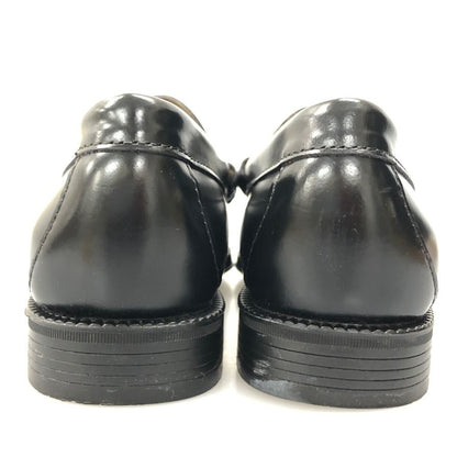 ジーエイチバス リンカーンモックビットローファー サイズ7 メンズ ブラック G.H.Bass&Co. WEEJUNS LINCOLN MOC BIT LOAFER ローファー 約25.5cm【LA】【中古】