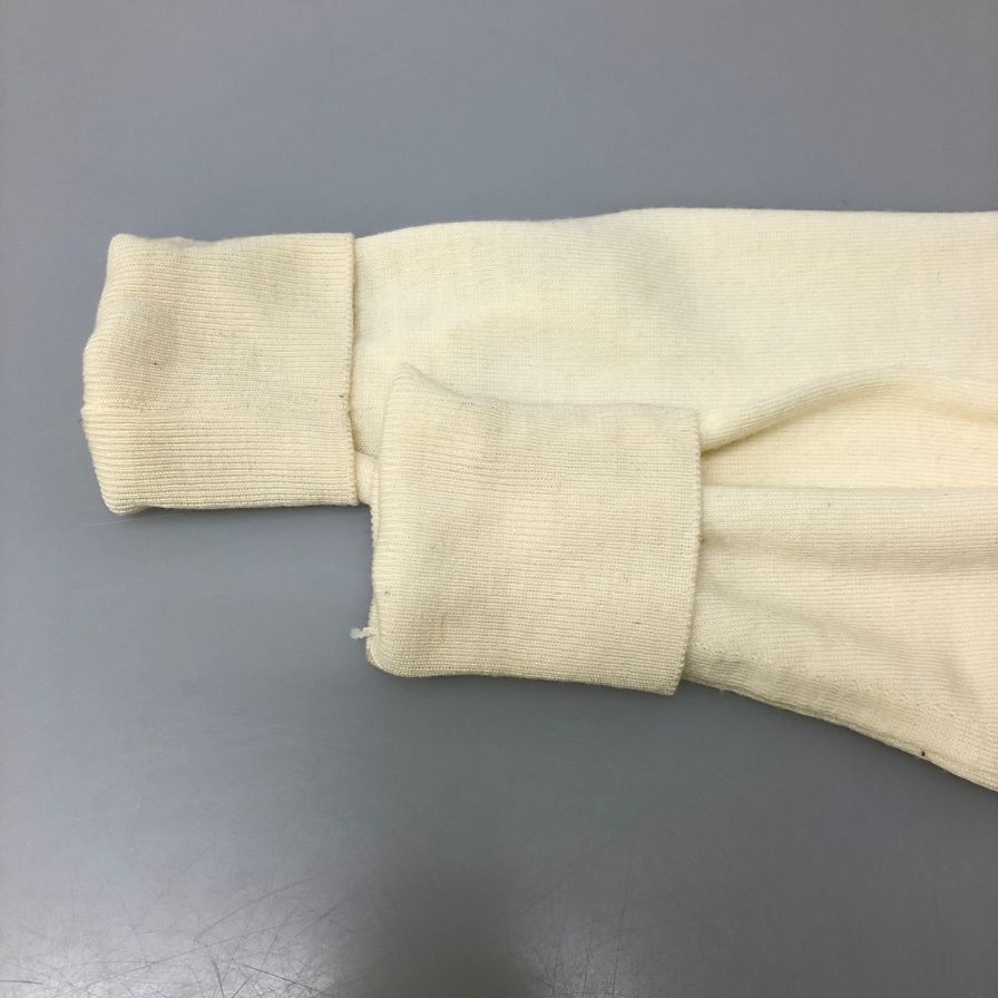 美品◆ジョンスメドレー ニットセーター 長袖 タートルネック ウール アイボリー M JOHN SMEDLEY 【AFB3】