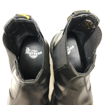 ドクターマーチン サイドゴアブーツ レザー スクエア 2976 BEX SQUARED ブラック UK6 Dr.Martens 約25.0cm【AFD2】