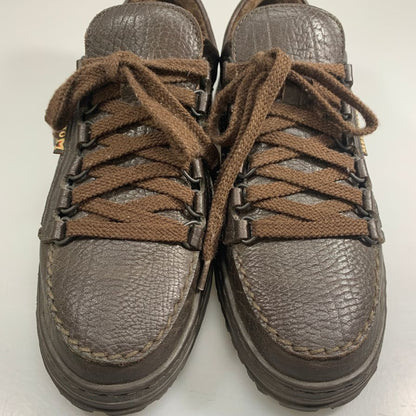 メフィスト レザースニーカー  ブラウン サイズUS7  MEPHISTO 約25.0cm【AFC6】