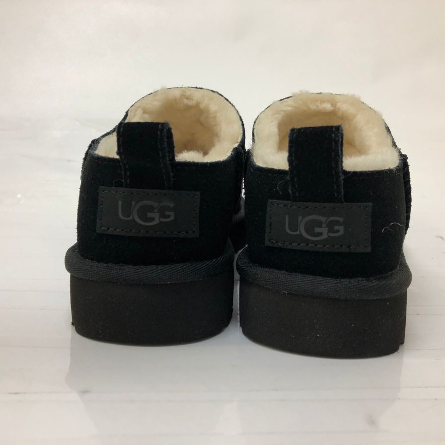 アグ W Classic Micro 1173891 レディース ベトナム製 サイズUS7 ブラック UGG 約24.0cm【AFD14】