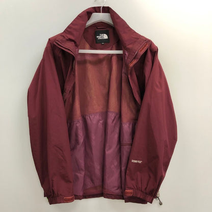 中古◆ノースフェイス ホワイトレーベル マウンテンパーカー ゴアテックス ボルドー メンズ サイズL  THE NORTH FACE 【AFA18】