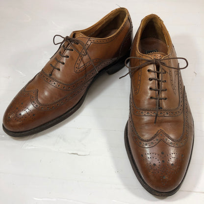 ボストニアン ウィングチップ レザーシューズ ブラウン メンズ サイズ9F BOSTONIAN 約27.0cm【AFC50】
